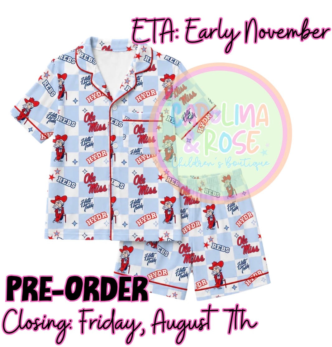 Ole Miss Spirit Pajamas *PRE-ORDER*