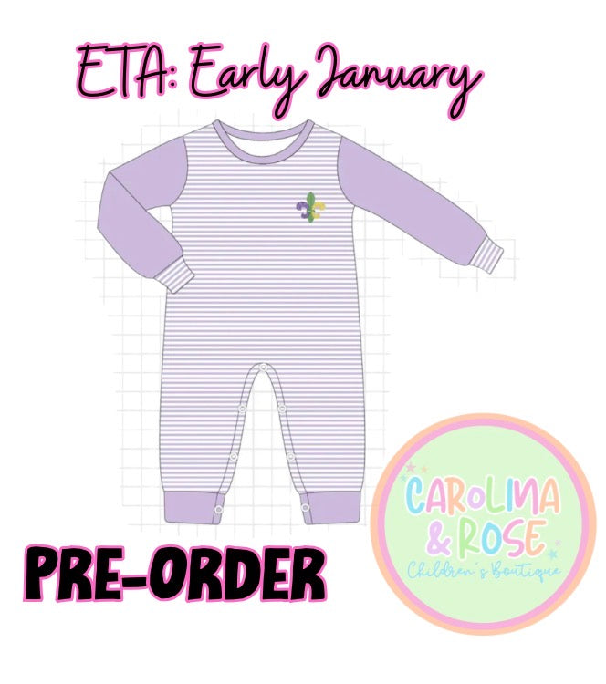 Boys Mardi Gras One Piece *PRE-ORDER*