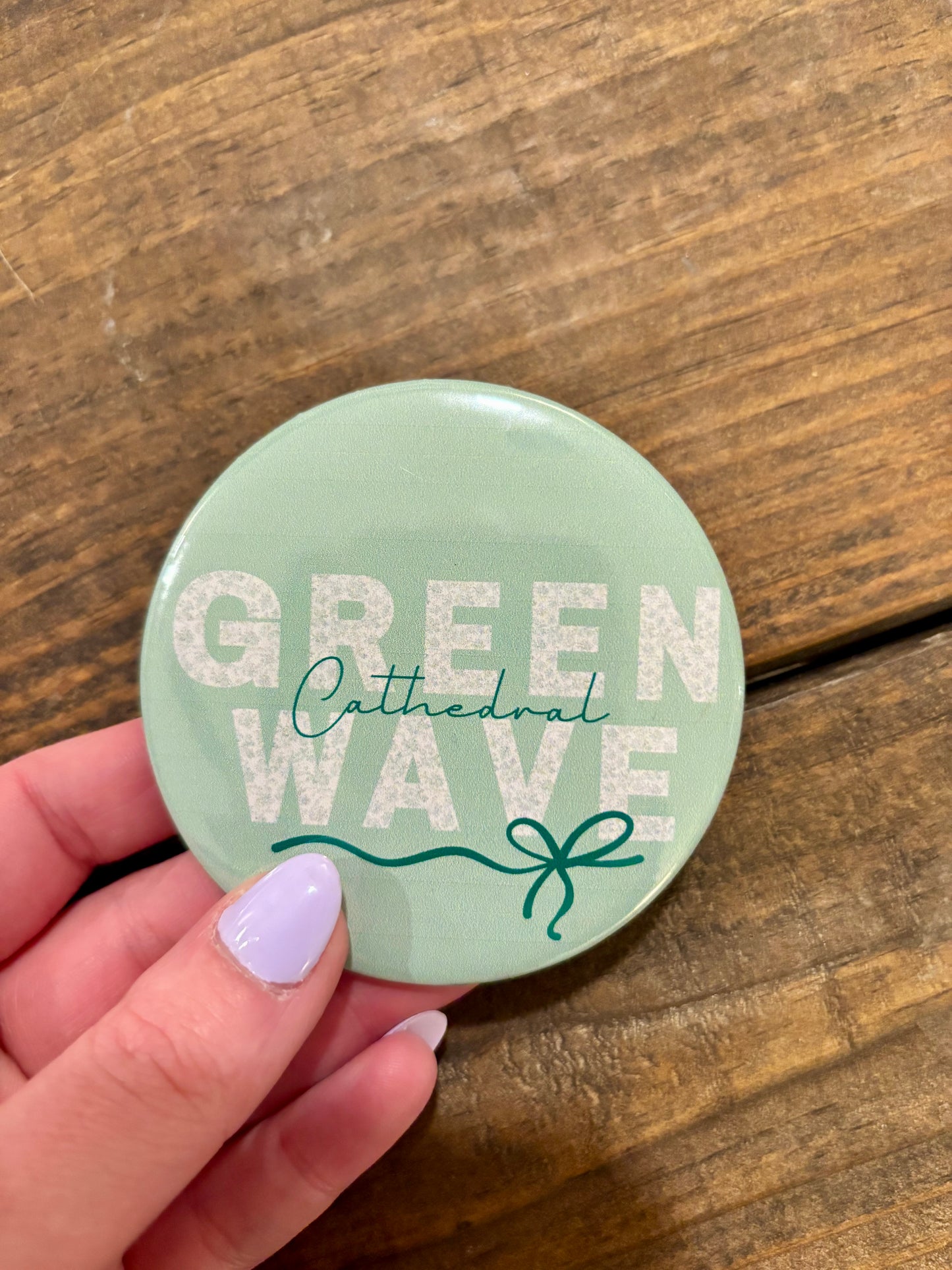3” Game Day Button - Cathedral