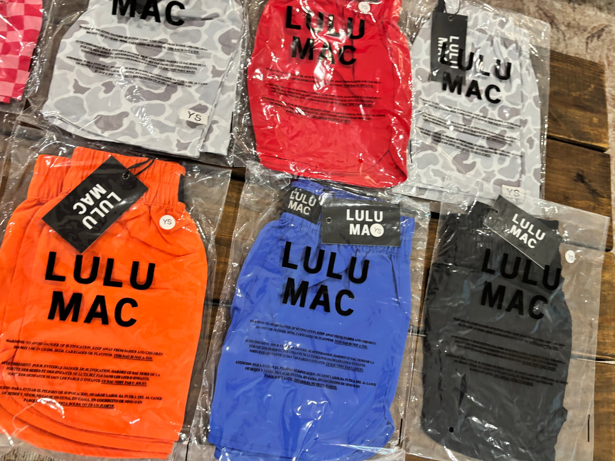 Lulu Mac | Youth Orange Shorts| READY TO SHIP/PICKUP
