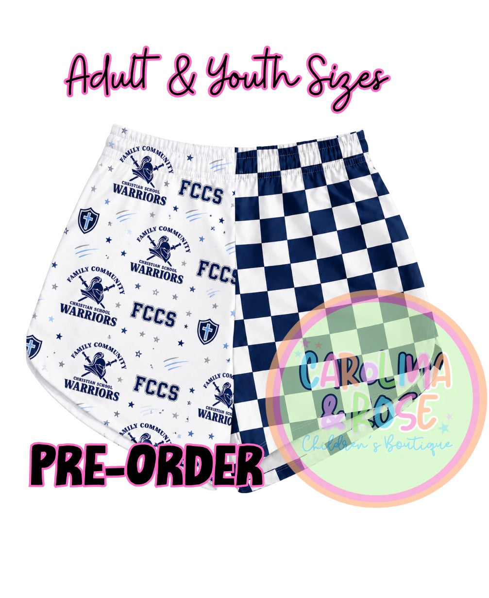 FCCS Spirit Shorts *PRE-ORDER*