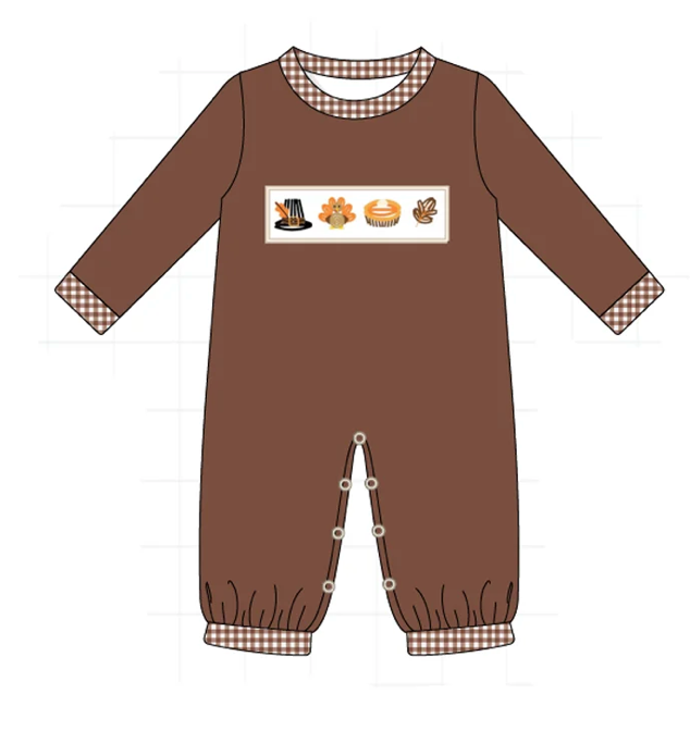 Turkey Embroidery Jon Jon - READY TO SHIP/PICKUP