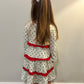Green Dot Grinch Dress - READY TO SHIP/PICKUP