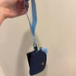 Lulu Mac | Blue Wristlet Wallet Keychair| READY TO SHIP/PICKUP