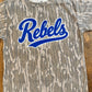 Rebels Mossy Oak Shirt (Blue/White)