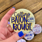 3” Game Day Button - LSU Options