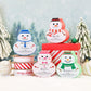 Snowman Spongelle Bath Buffer | READY TO SHIP/PICKUP