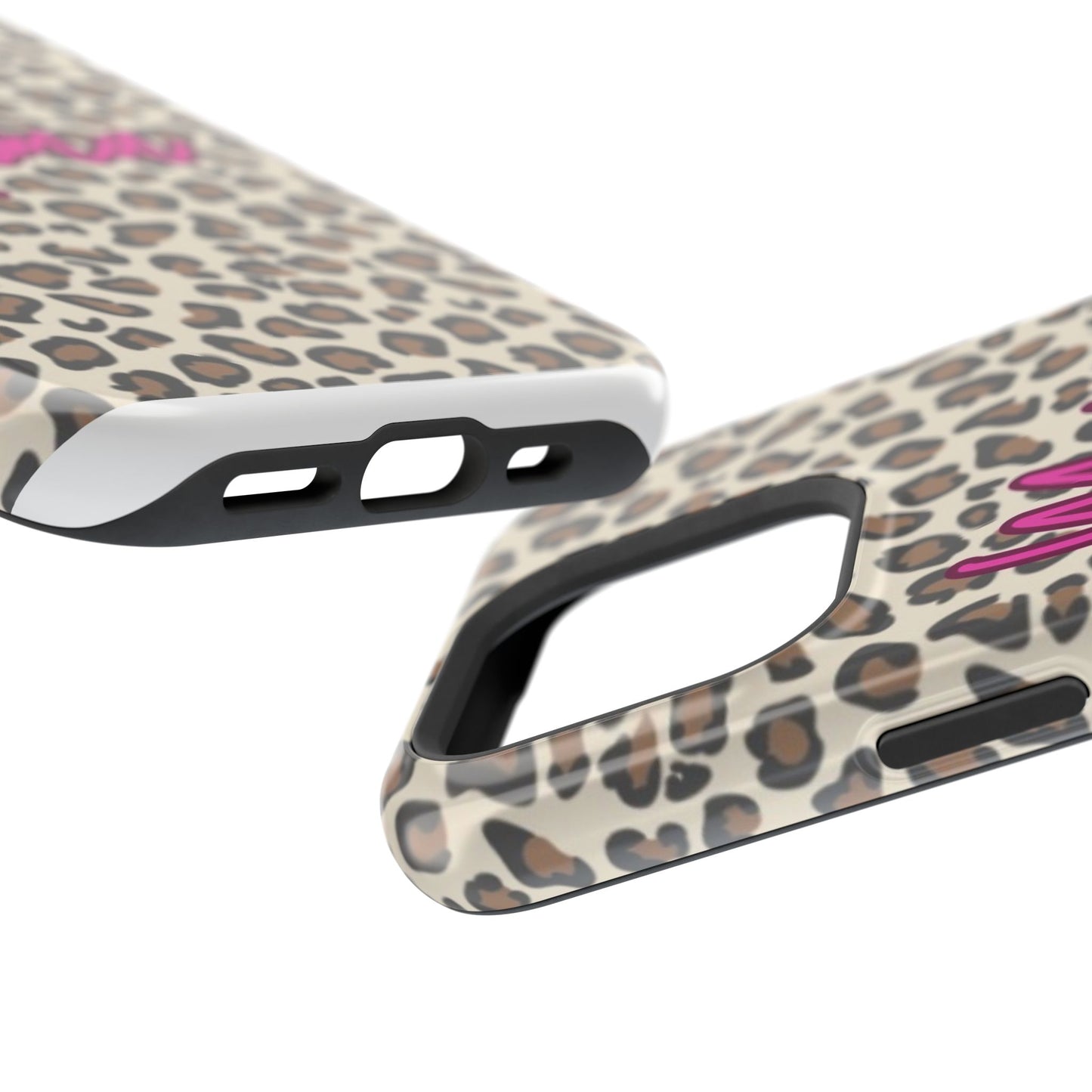Mama Leopard Print Magnetic Impact Phone Case