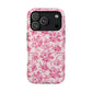 Pink Floral Magnetic Impact-Resistant Phone Case
