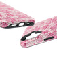 Pink Floral Magnetic Impact-Resistant Phone Case