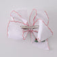Christmas tree embroidery hair bow