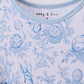 Blue bunny egg bamboo dress