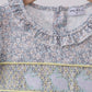 Floral bunny smocked dress