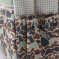 Camouflage deer print backpack