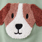 Sage puppy french knot top