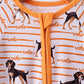 Tennessee vols bamboo zipper romper