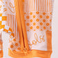 Tennessee floral checkered bamboo romper