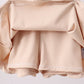 Cream scalloped active dress