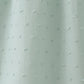 Green swiss dot cross sheep ruffle dress