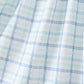 Blue plaid duck smocked dress