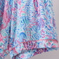 Marine creature bamboo pajama set