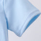 Blue puppy applique top