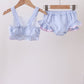 Blue Stripe 2pc Seersucker Swimsuit