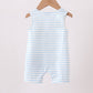 Blue Sports Ball Stripe Applique Jon