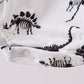 Navy dinosaur print bubble