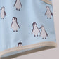 Penguin print shorts set