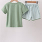 Sage Gingham Set