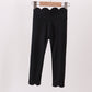 Black Scalloped Yoga Active Leggings