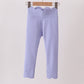 Violet Scalloped Yoga Active Leggings