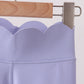 Violet Scalloped Yoga Active Leggings