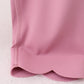Lilac Scalloped Mom Yoga Active Leggings