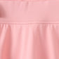 Pink Scalloped Yoga Skorts Set