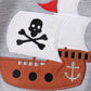 Gray Ship Applique Bubble