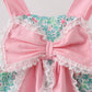 Pink Bow Floral Bubble