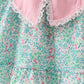 Pink Bow Floral Dress