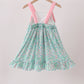 Pink Bow Floral Dress
