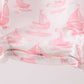 Pink Sailboat Embroidered Bubble