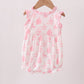 Pink Sailboat Embroidered Bubble