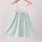 Green Golf Embroidered Dress