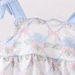 Blue Floral Bubble