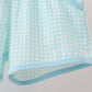 Blue Apple Embroidered Shorts Set