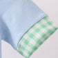 Blue Farm Embroidered Bubble