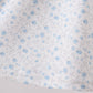 Blue Floral Embroidered Bloomer Set