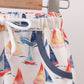 Blue Sailboat Print Shorts Set