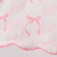 Pink Bow Print Bloomer Set