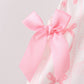 Pink Bow Print Bloomer Set